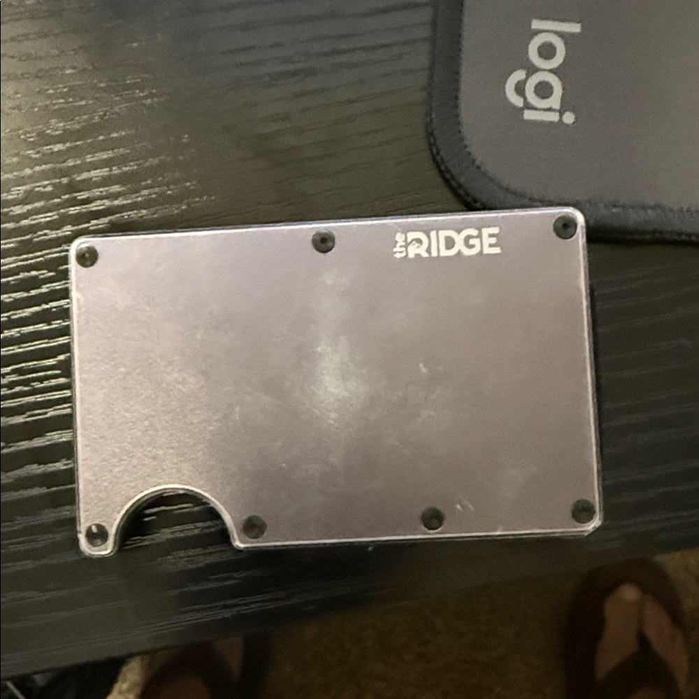 Ridge Silver Money Clip